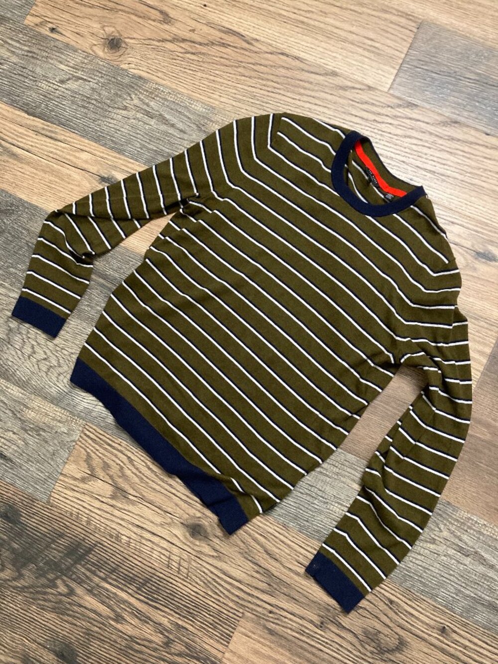 TED BAKER Men 15% Silk Knit Sweater Jumper Sz 5